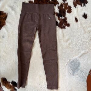 Gymshark Brown High-Rise Women's Leggings